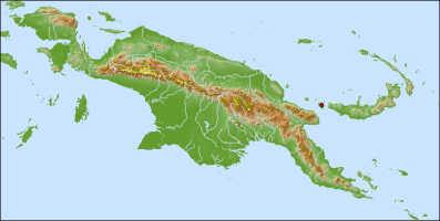 distribution in New Guinea