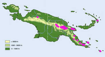 Map: Dendrobium chionanthum Schltr., distribution map.