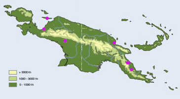 Map: Dendrobium rumphiae Rchb.f., distribution map.